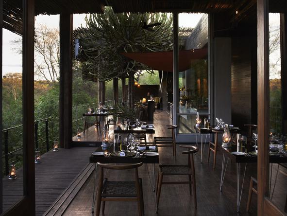 Singita Sweni Lodge - Dining 